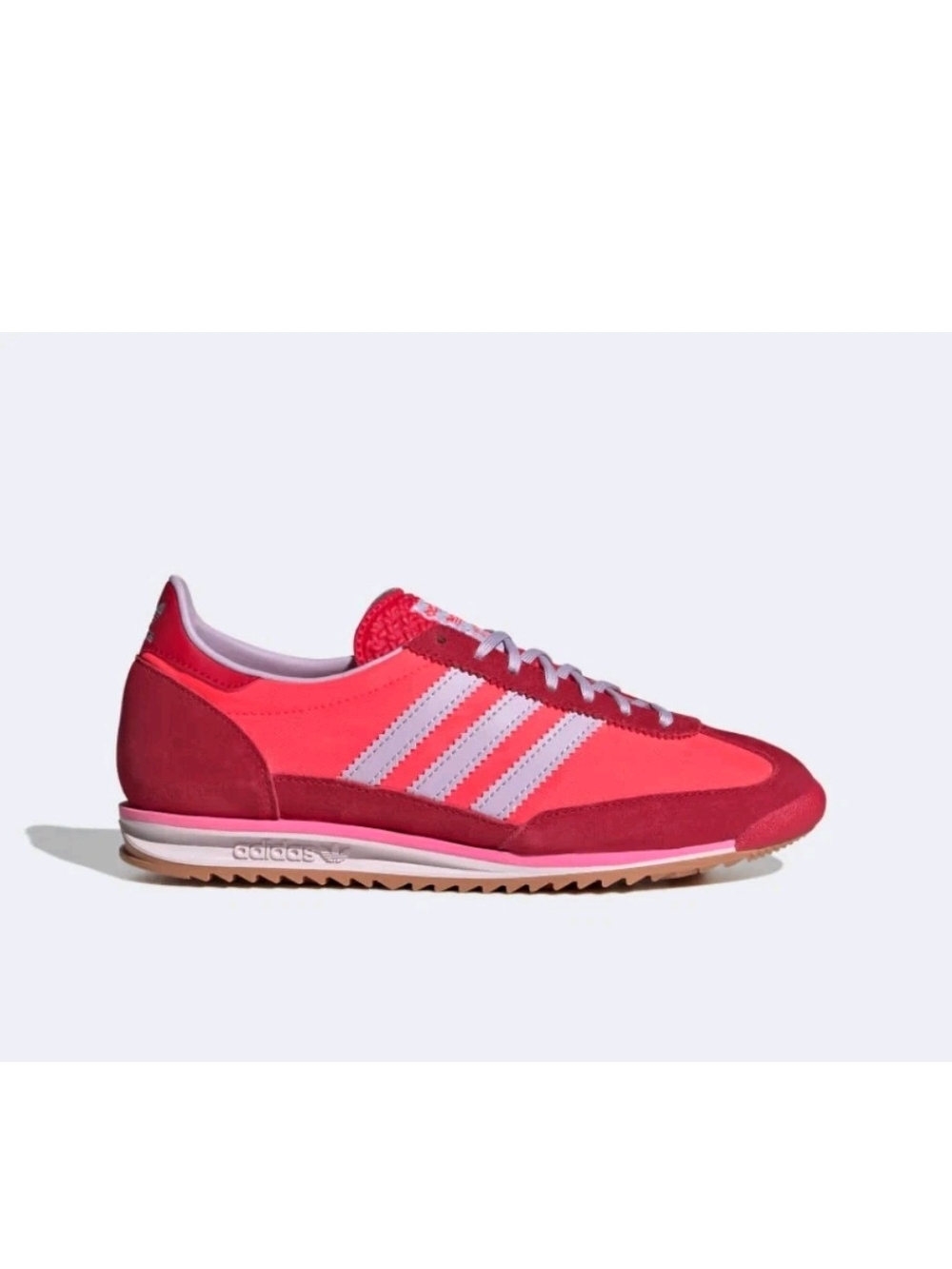adidas Sl 72 OG Cherry Red and Neon Orange Sneakers Women's 6
